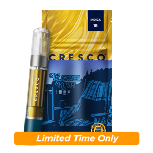Flannel Kush Liquid Live Resin Vape Cartridge | Premium Hybrid