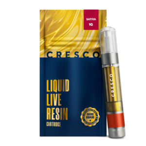 Gas Station Sushi Liquid Live Resin Vape Cartridge | Sativa-Dominant Hybrid