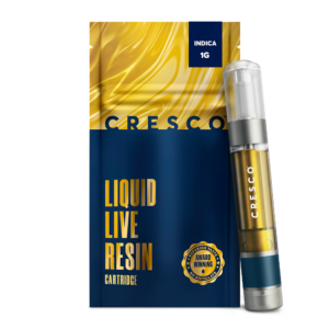 Kush Cake Liquid Live Resin Vape Cartridge | Premium Indica-Dominant Hybrid