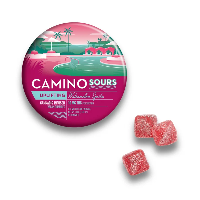 Camino-100_Mg_Gummies_Watermelon_Spritz_Uplifting