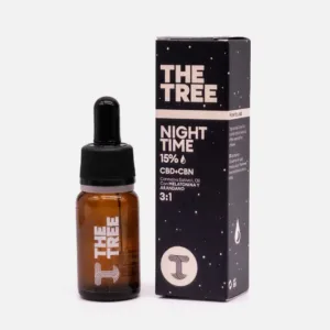CBD + CBN oil to sleep. With Pasiflora and blueberry aroma